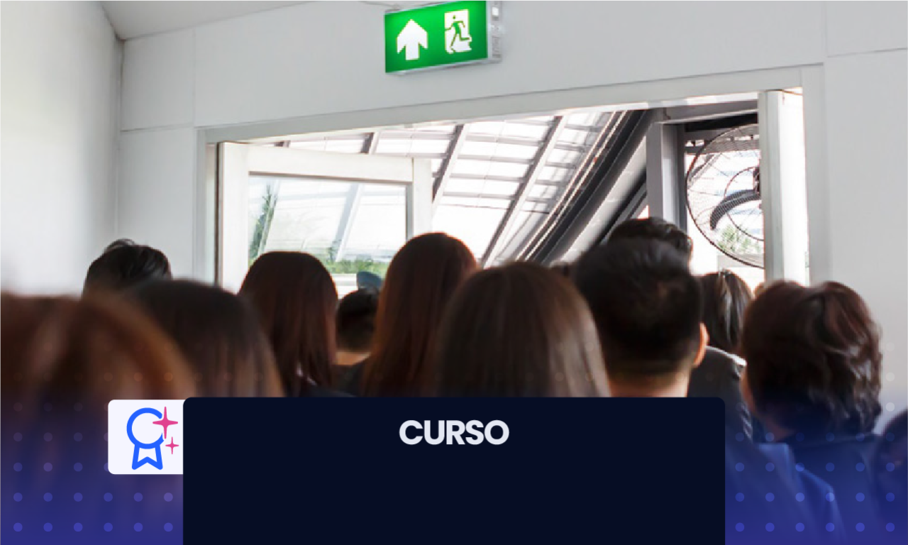 Curso de Diseño de Escenarios y Evacuación de Inmuebles, con Constancia DC-3